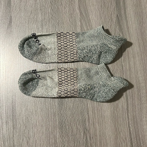 2 Paia (4 Calze) Bombas Tri-Block Alla Caviglia Donna Medium Nero Antracite